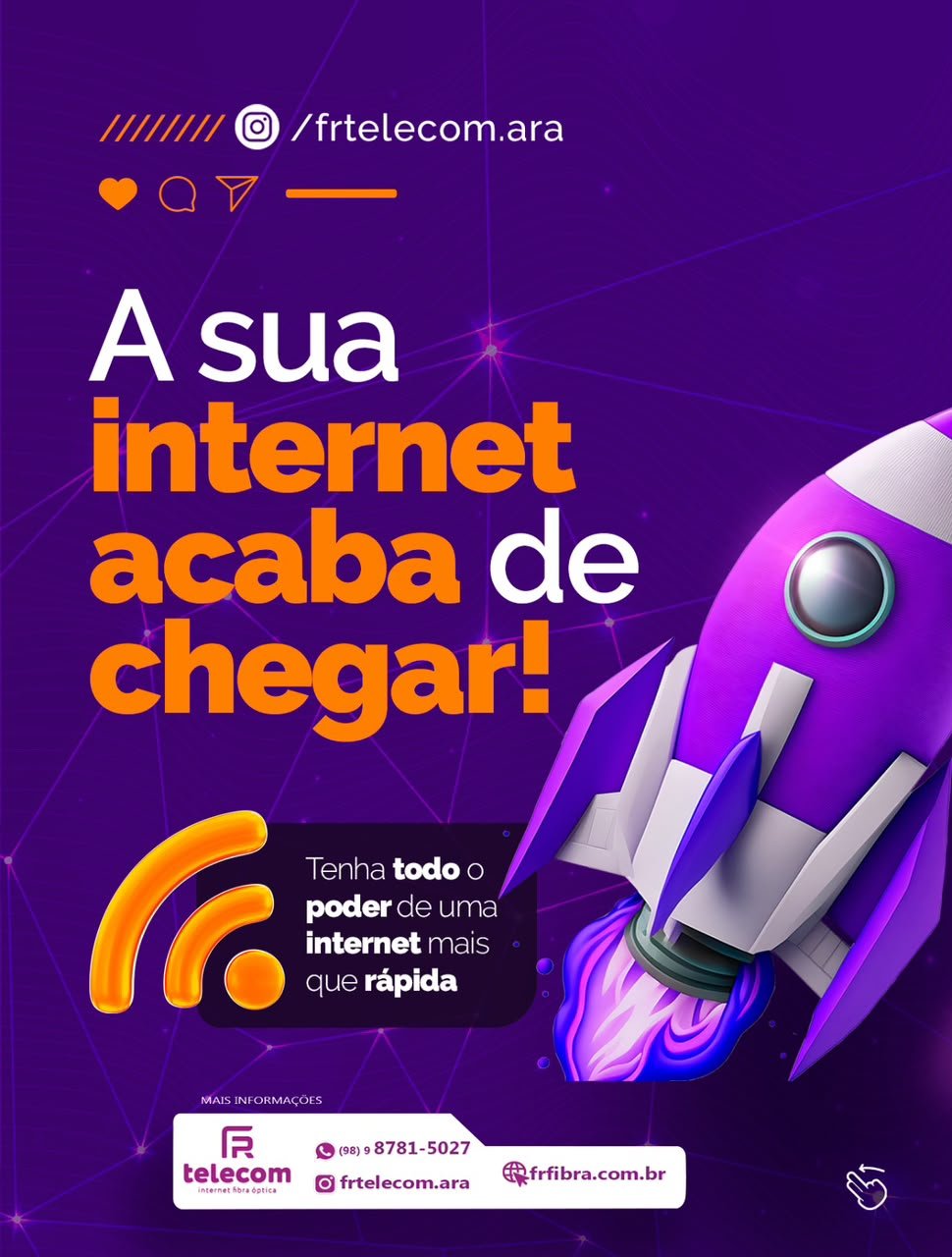 Internet fibra óptica - FR Telecom